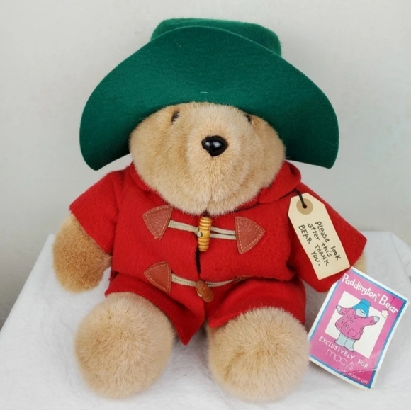 paddington bear stuffed animal vintage